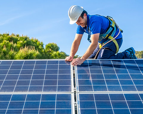 installera solceller på ditt tak